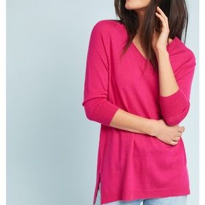 Anthropologie Moth V Neck Sweater